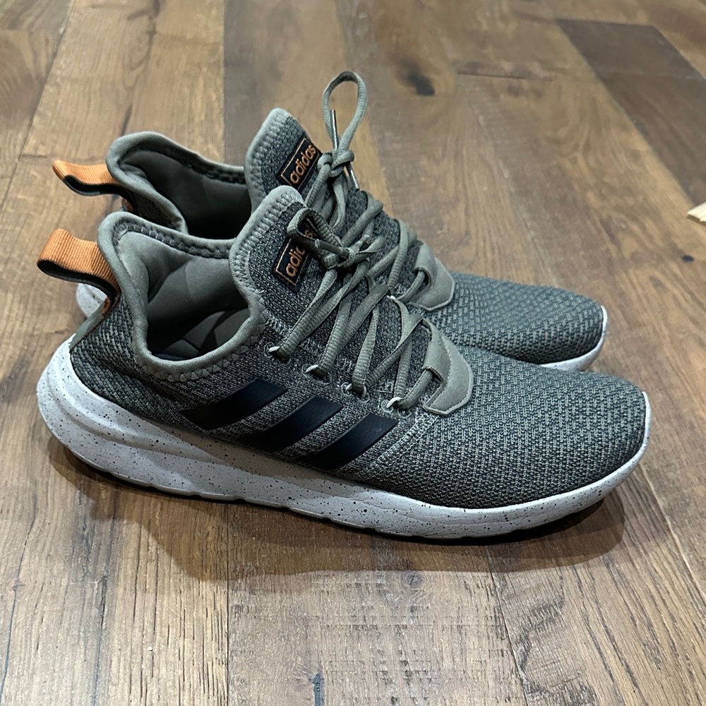 Adidas Men's Olive and Black Sneakers